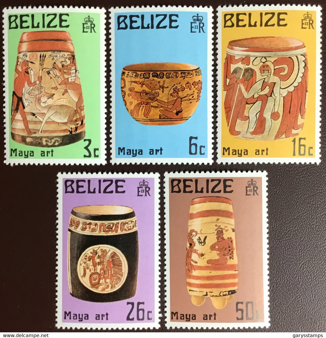 Belize 1975 Mayan Artefacts MNH - Belice (1973-...)