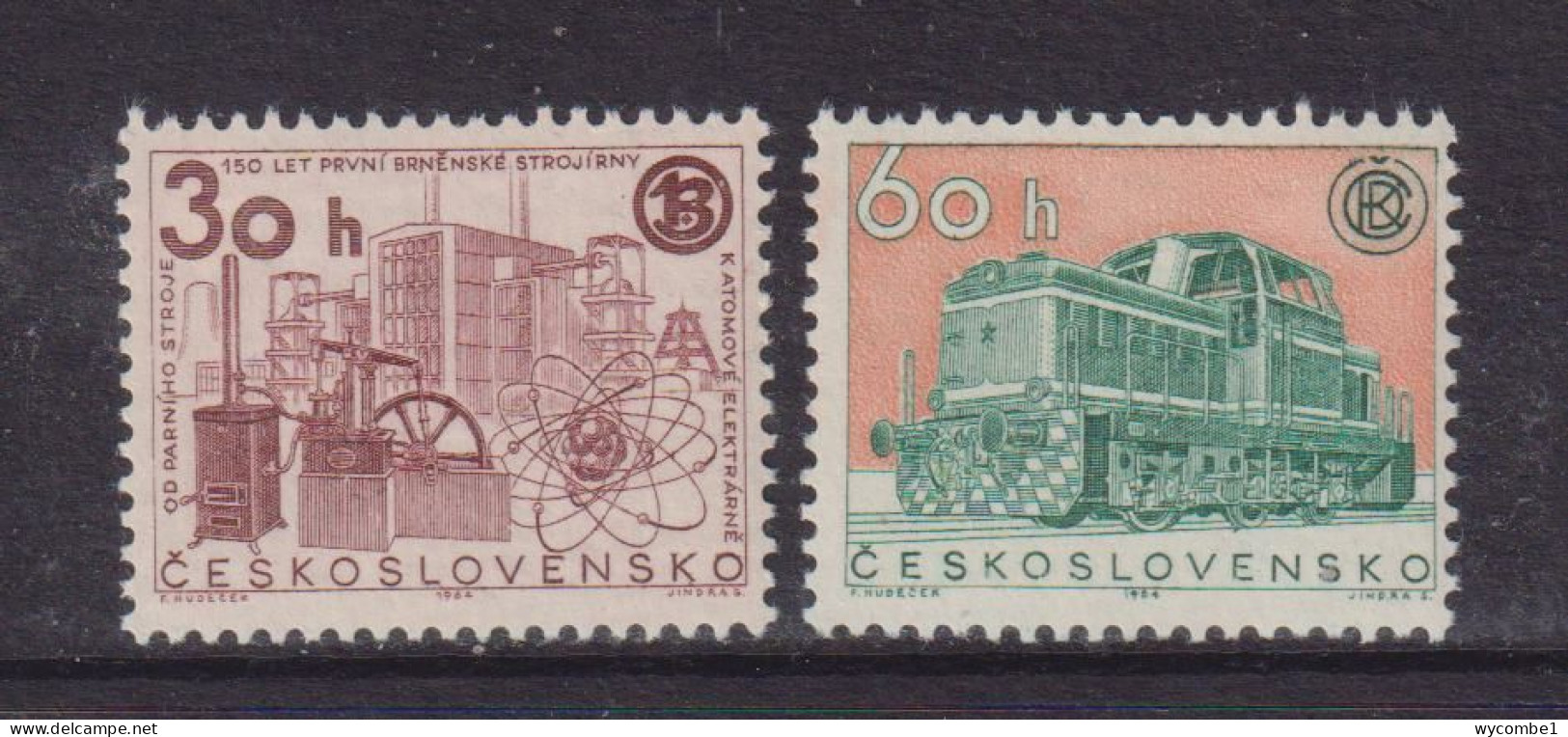 CZECHOSLOVAKIA  - 1964 Engineering Set Never Hinged Mint - Unused Stamps