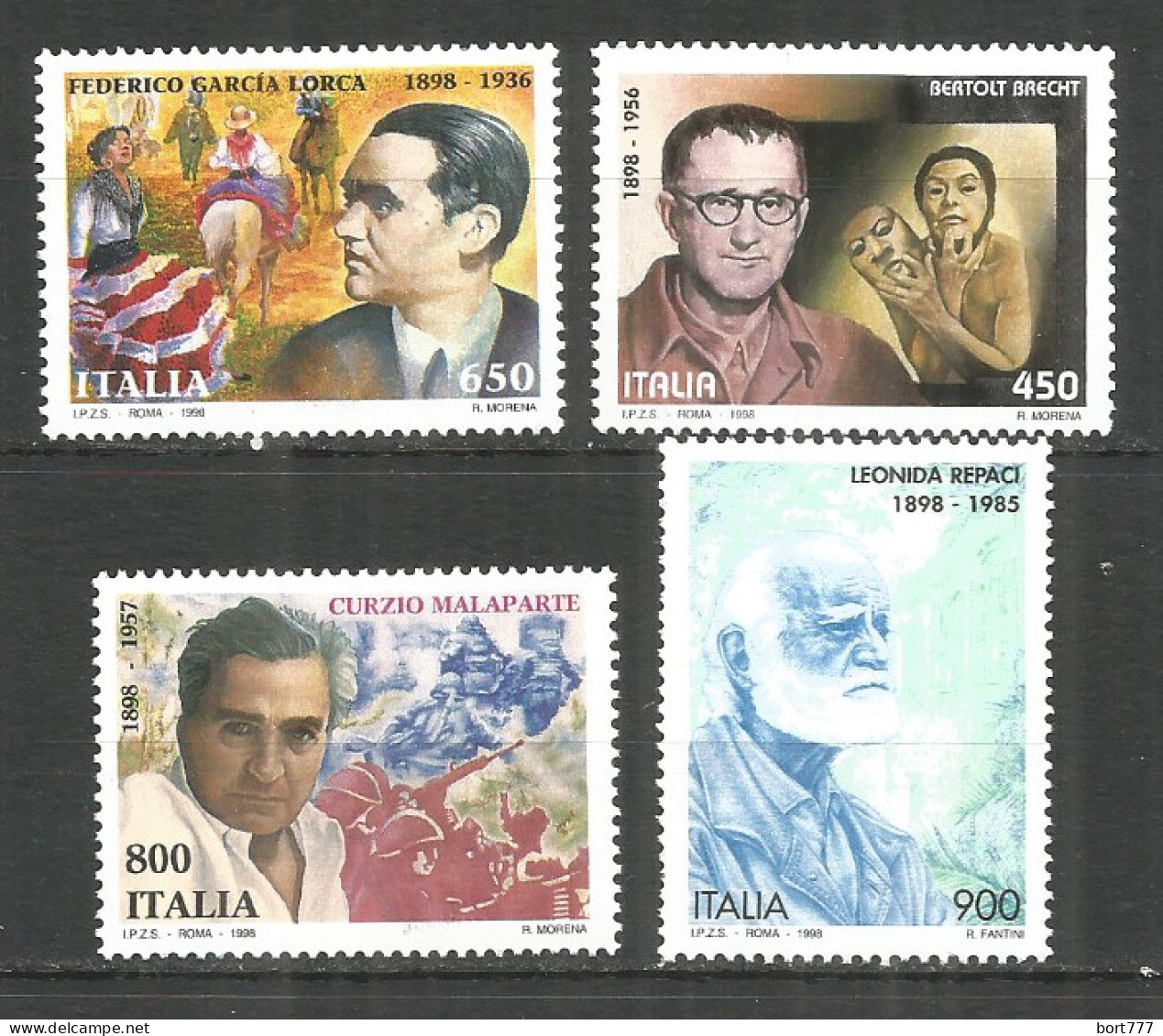 Italy 1998 Year, Mint MNH(**) Stamps , Michel # 2548-51 - 1991-00:  Nuevos