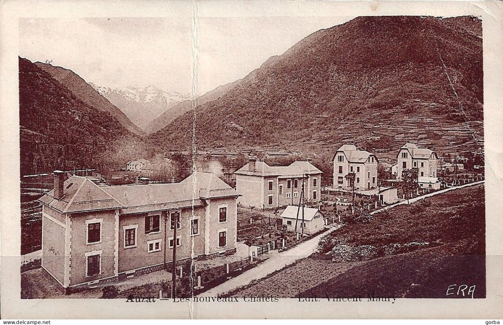 *CPA - 09 - AUZAT - Les Nouveaux Chalets - Other & Unclassified