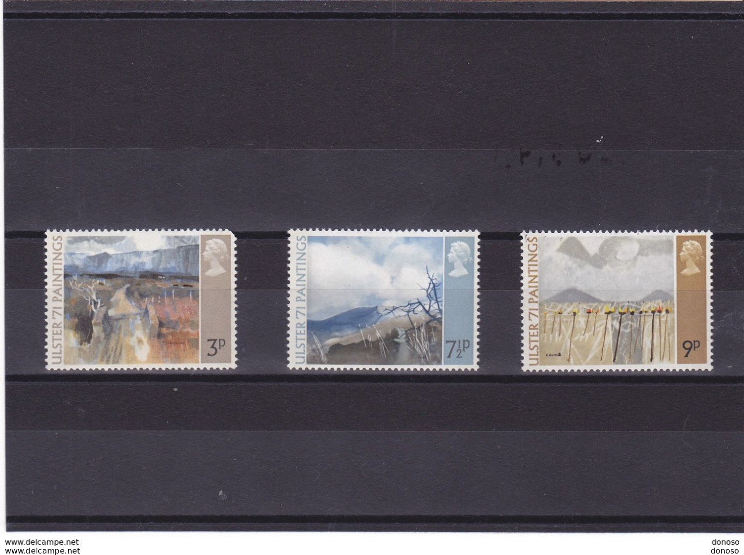 GB 1971 PEINTURES  Yvert 621-623, Michel 574-576 NEUF** MNH Cote 2,25 Euros - Unused Stamps