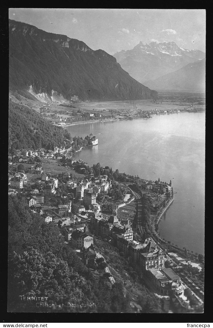 14555 - SUISSE - TERRITET Et La Dent Du Midi - Sonstige & Ohne Zuordnung