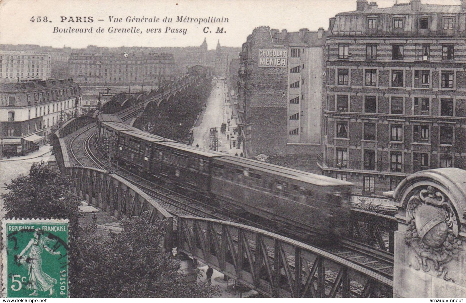 75-PARIS BOULEVARD DE GRENELLE METROPOLITAIN - Metro, Estaciones