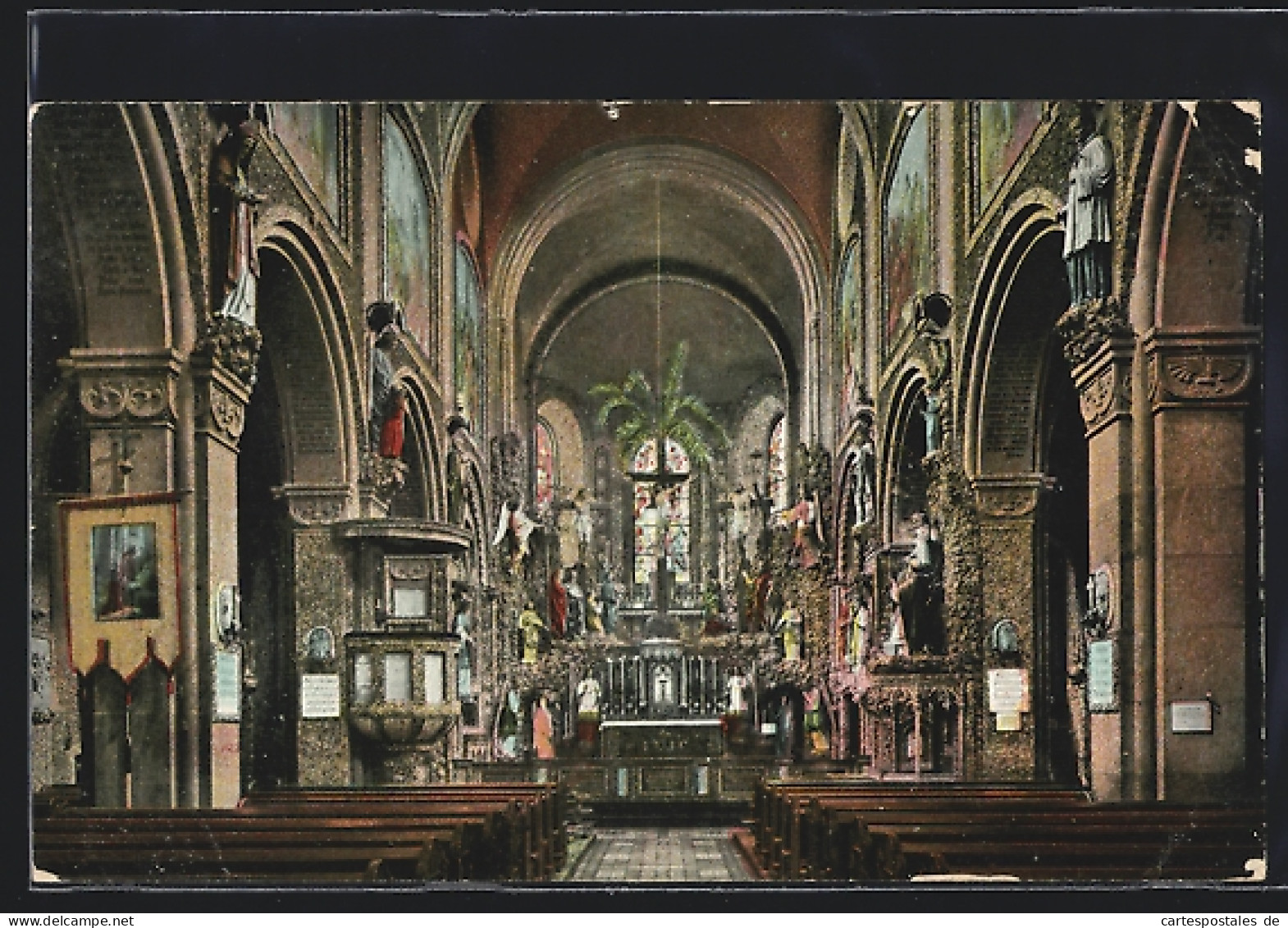 AK Arenberg, Innenansicht Der Kirche Mit Altar  - Autres & Non Classés