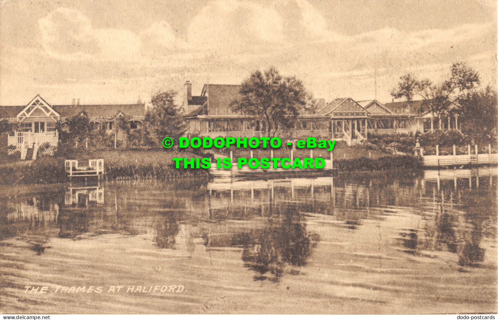 R528001 The Thames At Haliford. Misch. Mezzo Graphs Series No. 3016. 4 - World