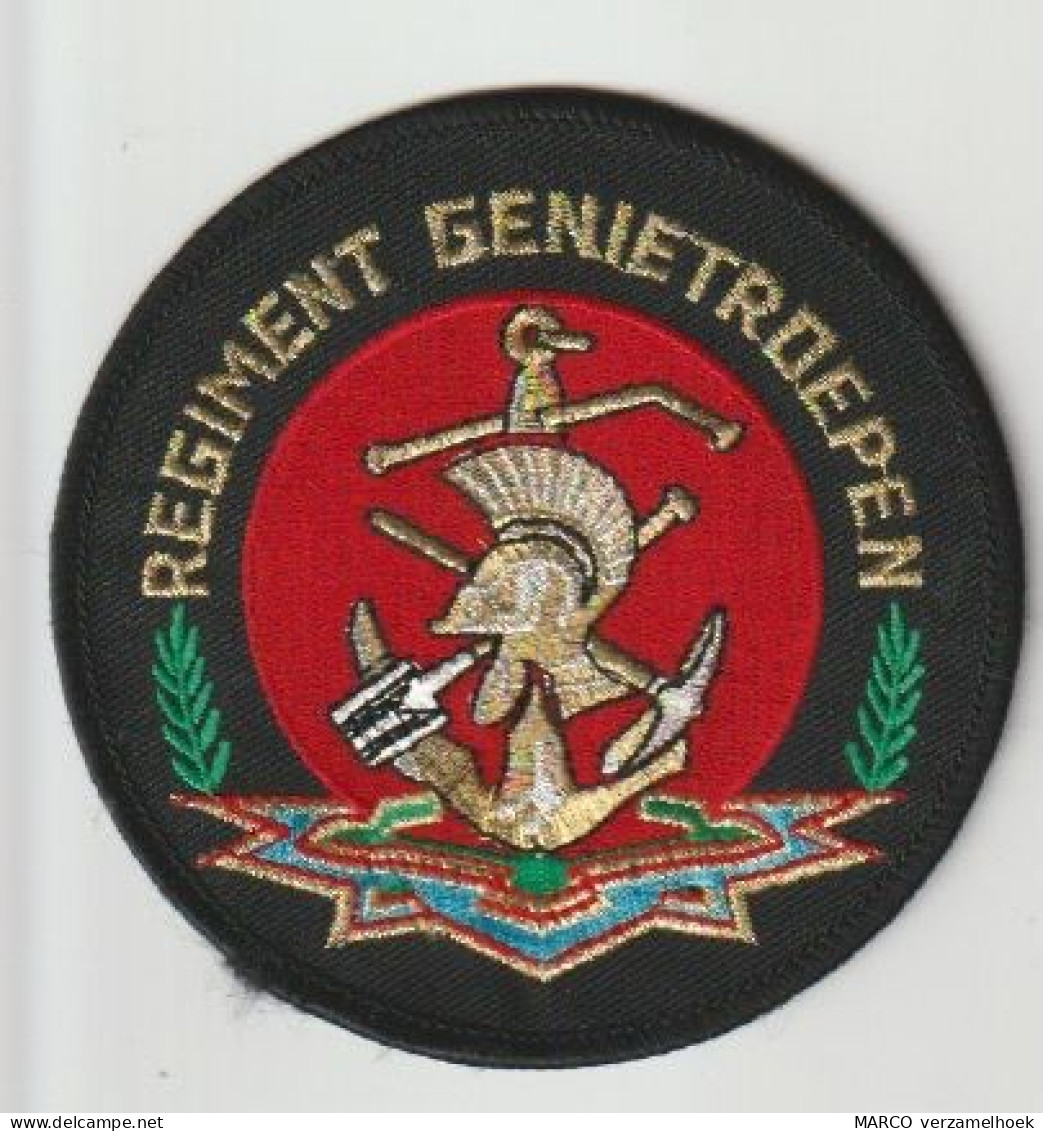 Patch-badge Militair Regiment Genietroepen (NL) Ministerie Van Defensie - Armée De Terre