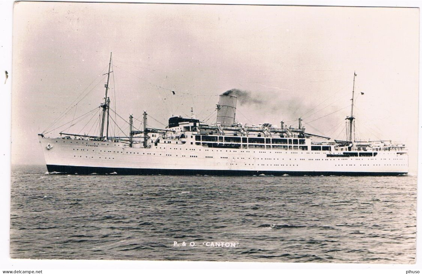 SCH-1669  M/V CANTON ( P & O ) - Steamers