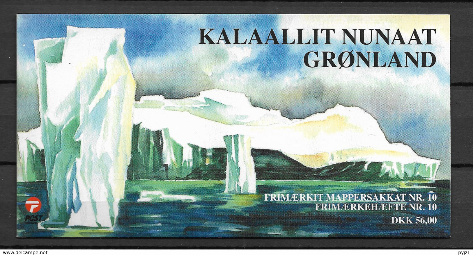 2002 MNH Greenland, Booklet Mi MH 12 Postfris - Cuadernillos