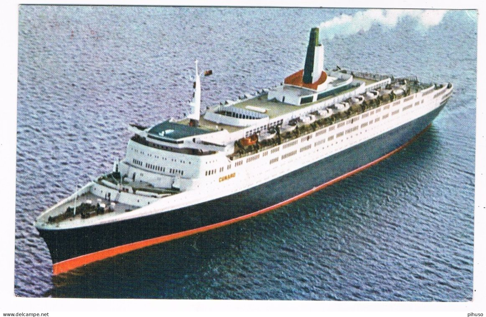 SCH-1670  M/V QUEEN ELIZABETH II - Paquebote