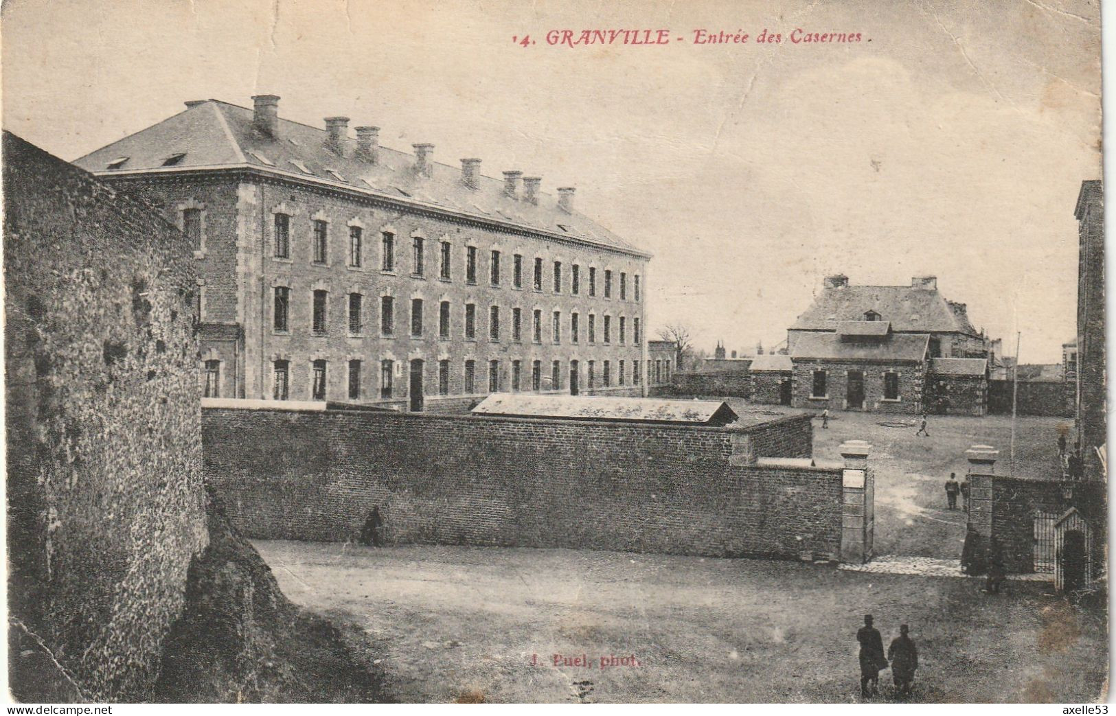 Granville 50 (10239) Entrée Des Casernes - Granville