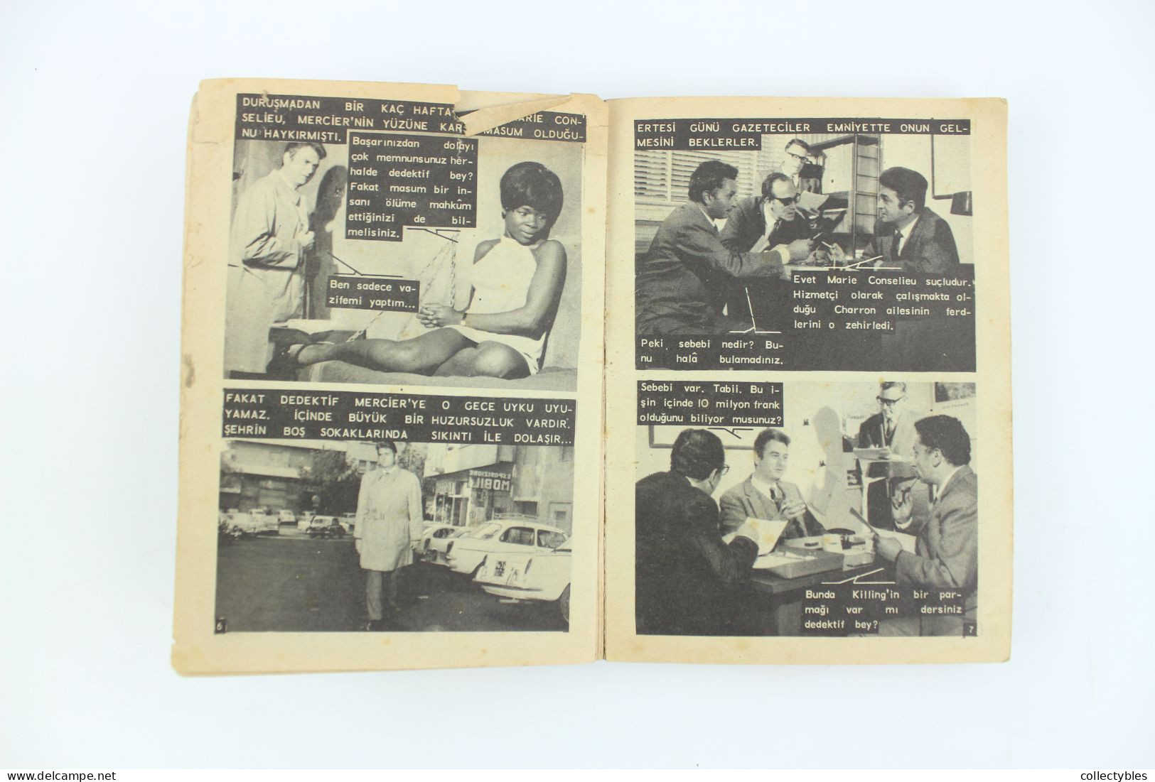 KILLING Turkish Photo Comic Set 1970s 1-23 Fotoromanzo SATANIK Kilink EXTREMELY RARE Free Shipping