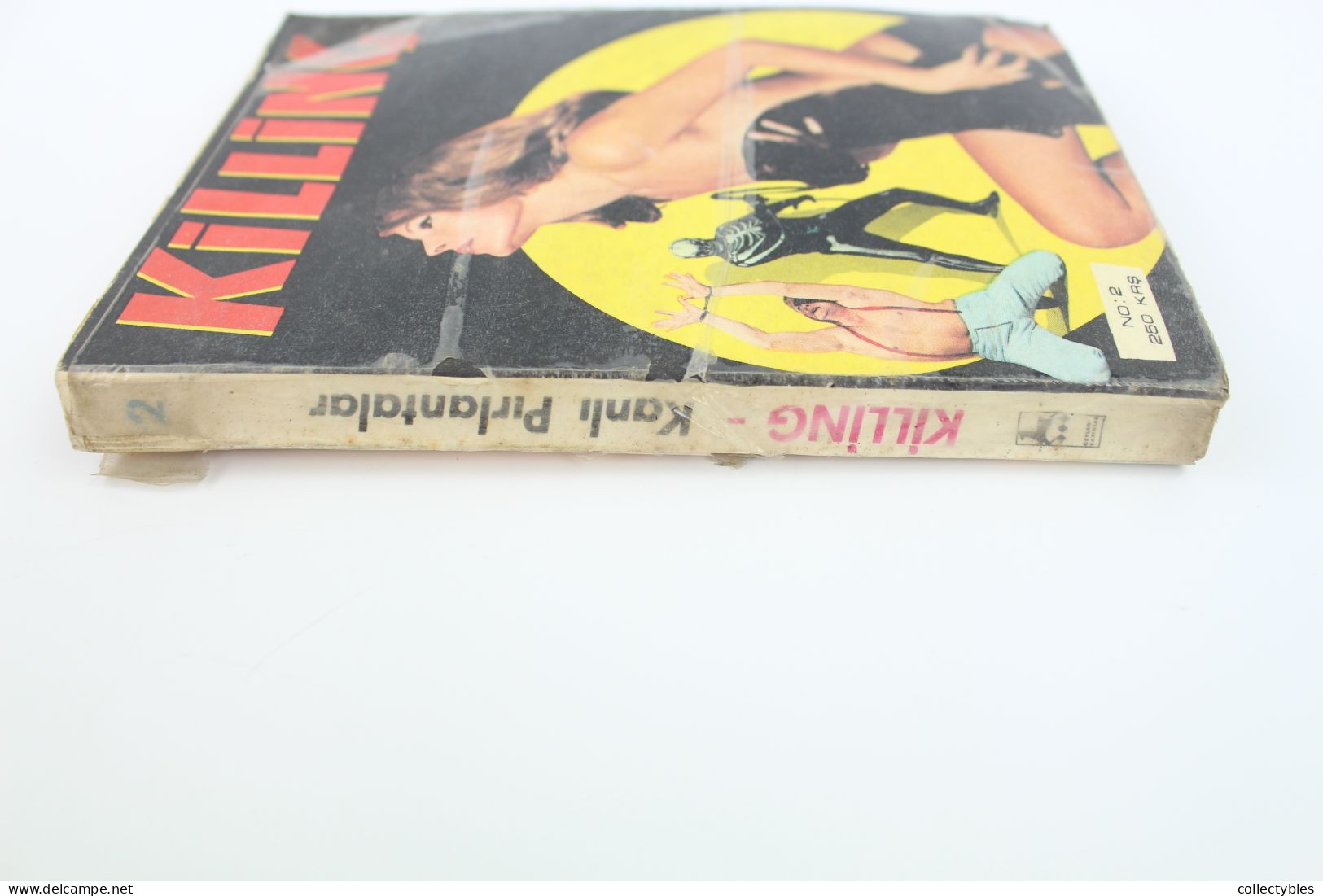 KILLING Turkish Photo Comic Set 1970s 1-23 Fotoromanzo SATANIK Kilink EXTREMELY RARE Free Shipping