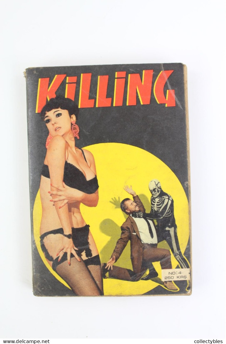 KILLING Turkish Photo Comic Set 1970s 1-23 Fotoromanzo SATANIK Kilink EXTREMELY RARE Free Shipping