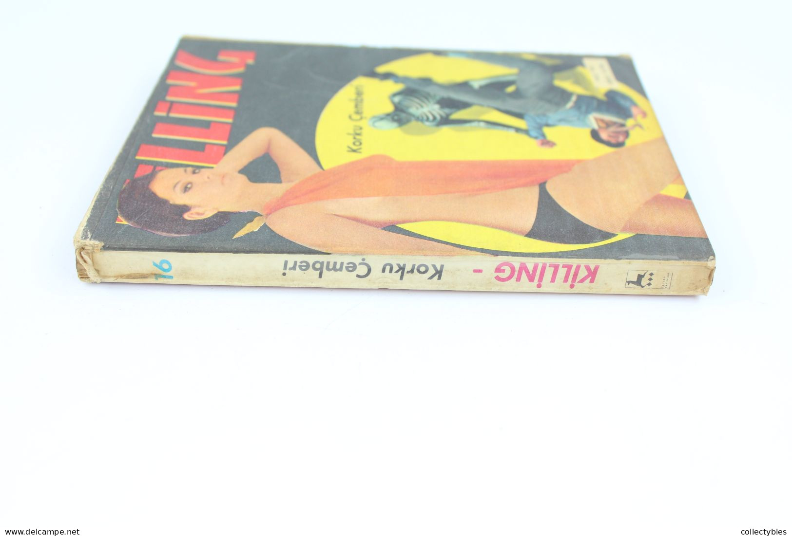 KILLING Turkish Photo Comic Set 1970s 1-23 Fotoromanzo SATANIK Kilink EXTREMELY RARE Free Shipping