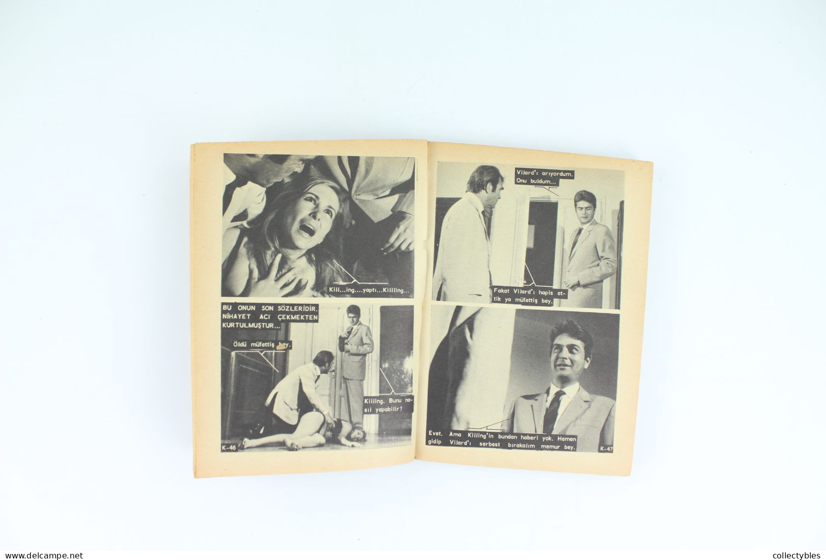 KILLING Turkish Photo Comic Set 1970s 1-23 Fotoromanzo SATANIK Kilink EXTREMELY RARE Free Shipping