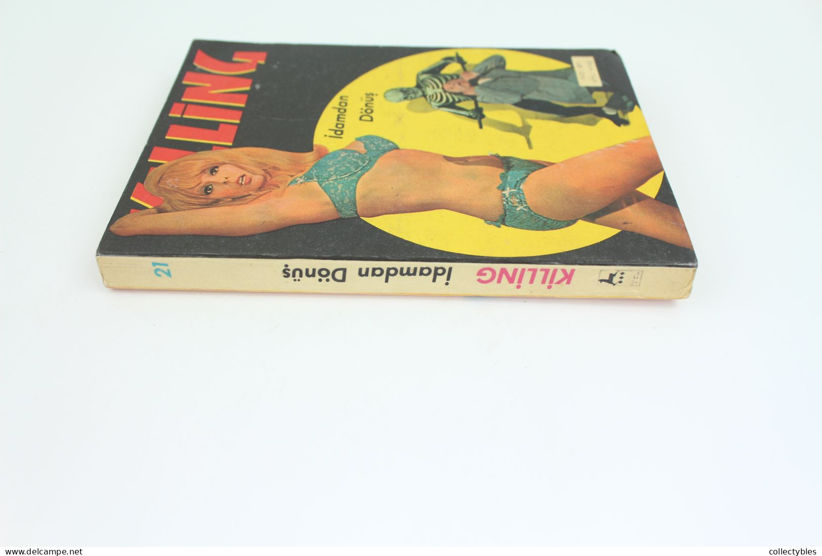 KILLING Turkish Photo Comic Set 1970s 1-23 Fotoromanzo SATANIK Kilink EXTREMELY RARE Free Shipping