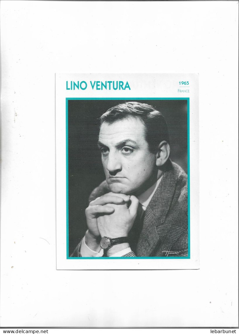 Portrait De Star De Cinéma Lino Ventura - Ohne Zuordnung