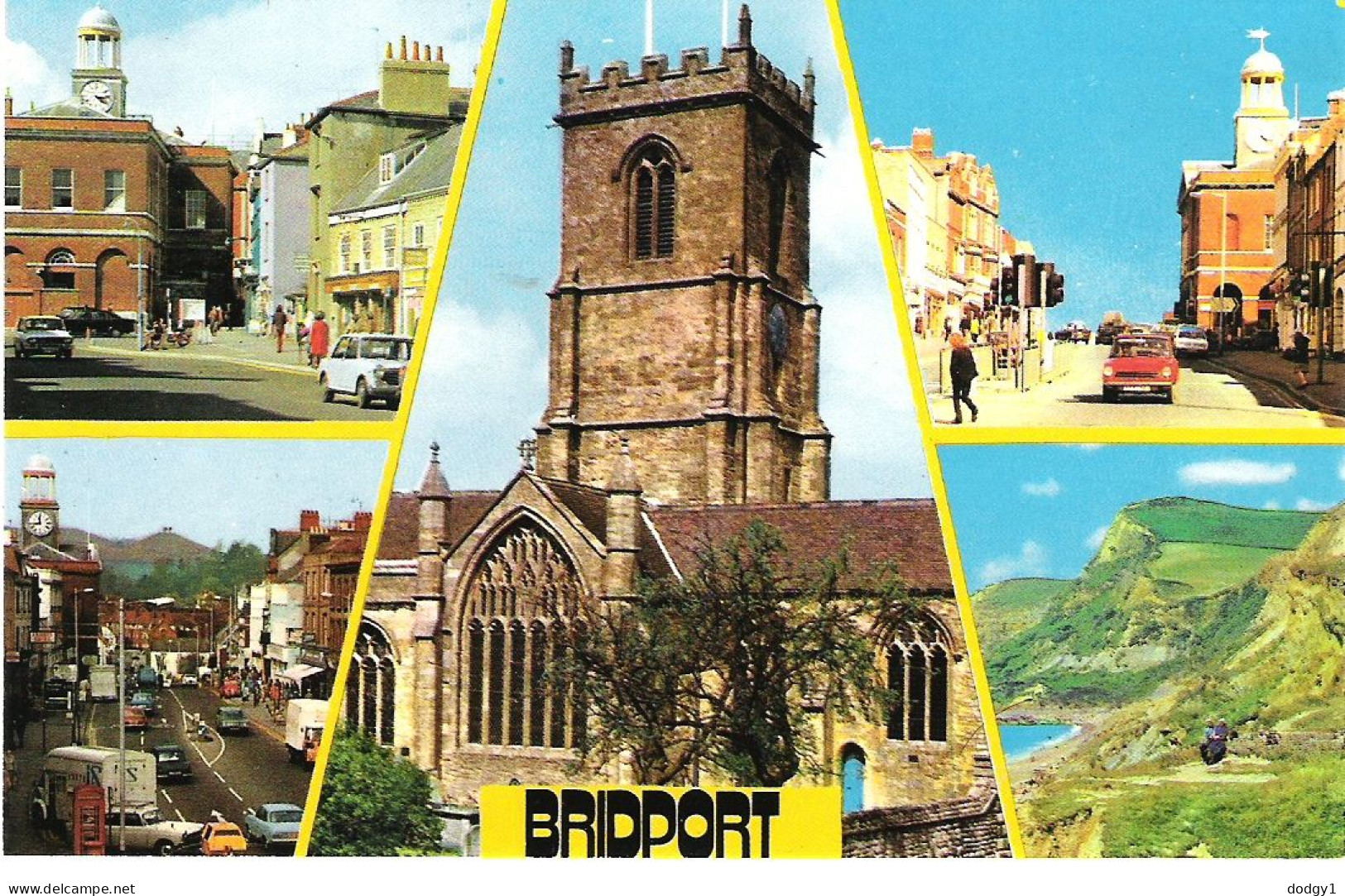 SCENES FROM AROUND BRIDPORT, DORSET, ENGLAND.. UNUSED POSTCARD Ms2 - Altri & Non Classificati