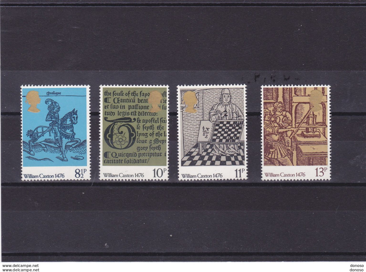 GB 1976 CAXTON Yvert 803-806 NEUF** MNH Cote 2,70 Euros - Nuevos