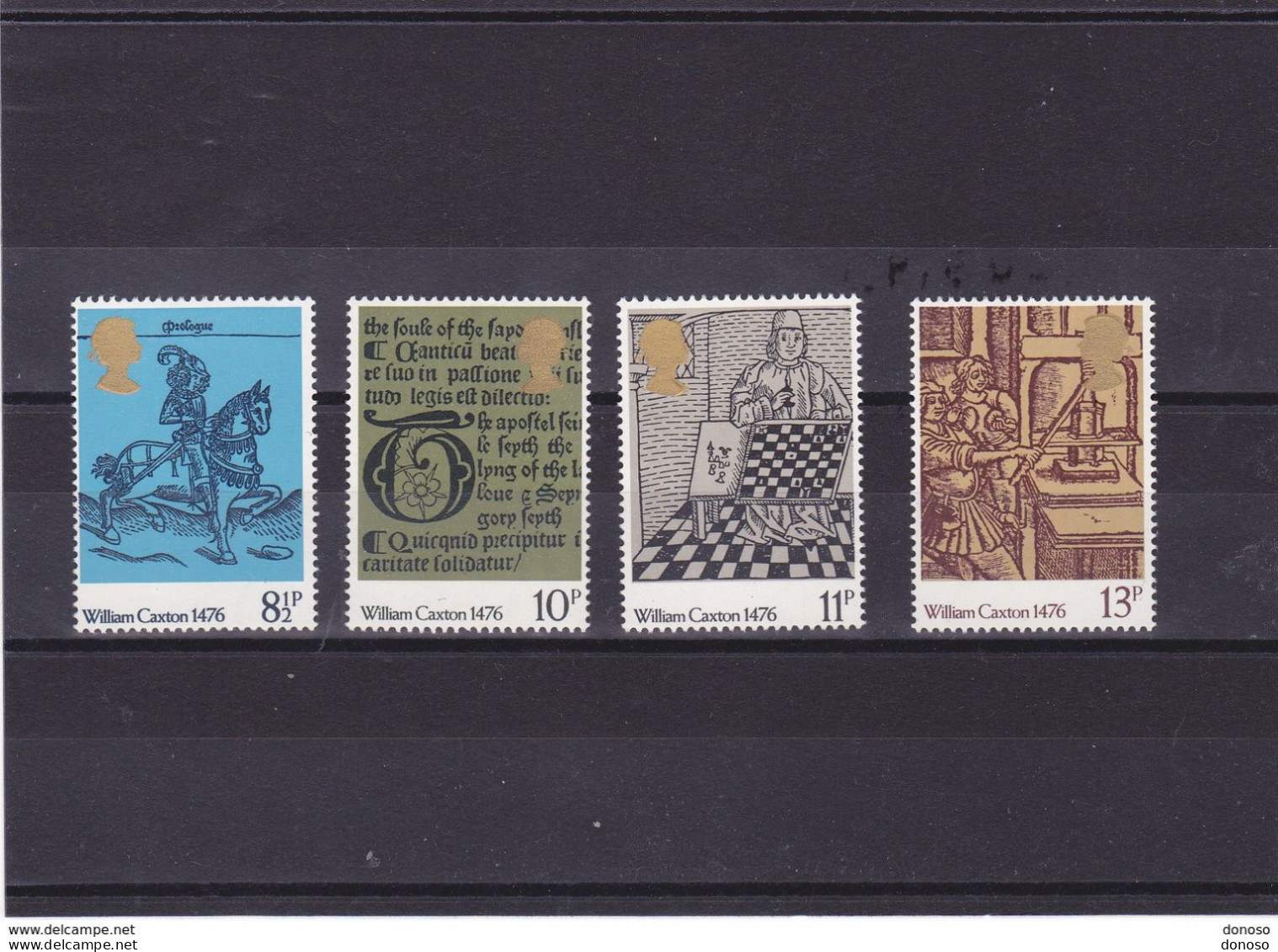 GB 1976 CAXTON Yvert 803-806 NEUF** MNH Cote 2,70 Euros - Unused Stamps
