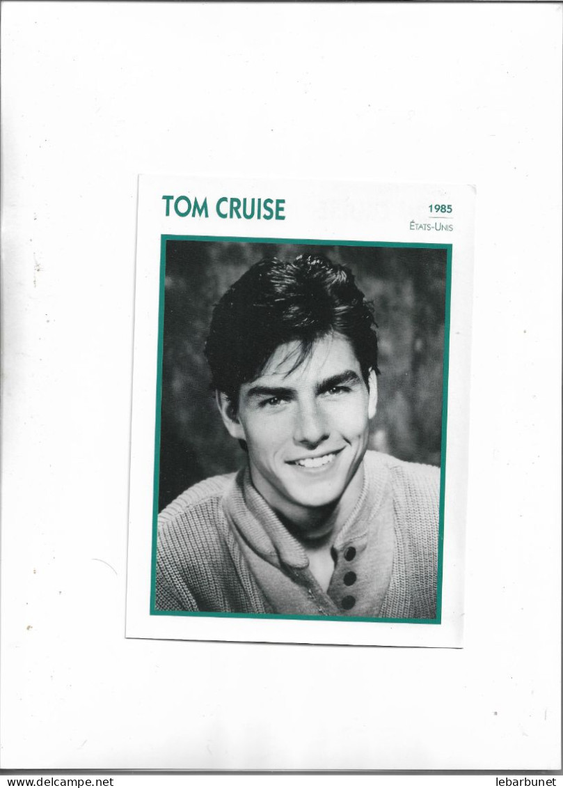 Portrait De Star De Cinéma Tom Cruise - Non Classés