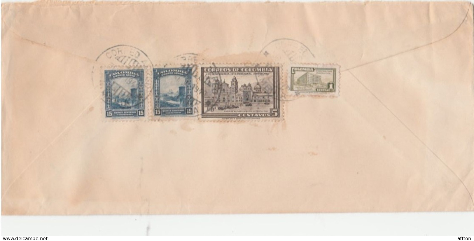 Colombia Old Cover Mailed - Colombia