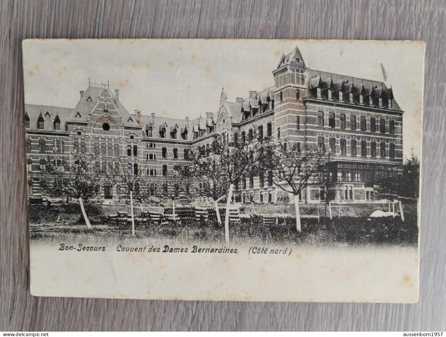 Peruwelz Bonsecours : Lot De 7 Cartes Dos Non Divisé : 1900, 190? Et Non écrites - Péruwelz