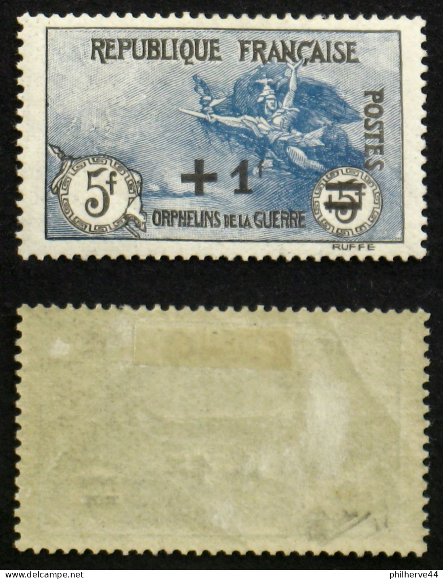 N° 169a ORPHELIN Neuf N* TB Cote 220€ Signé Calves - Unused Stamps