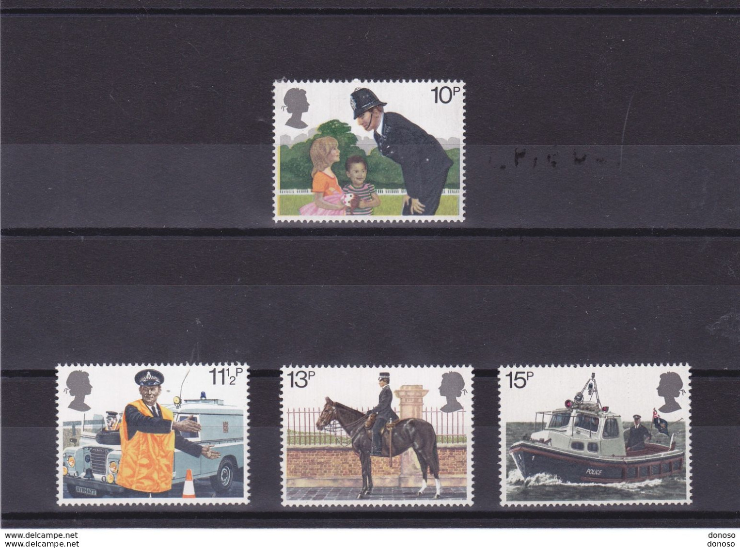 GB 1979 POLICE Yvert 913-916 NEUF** MNH Cote 2,50 Euros - Unused Stamps