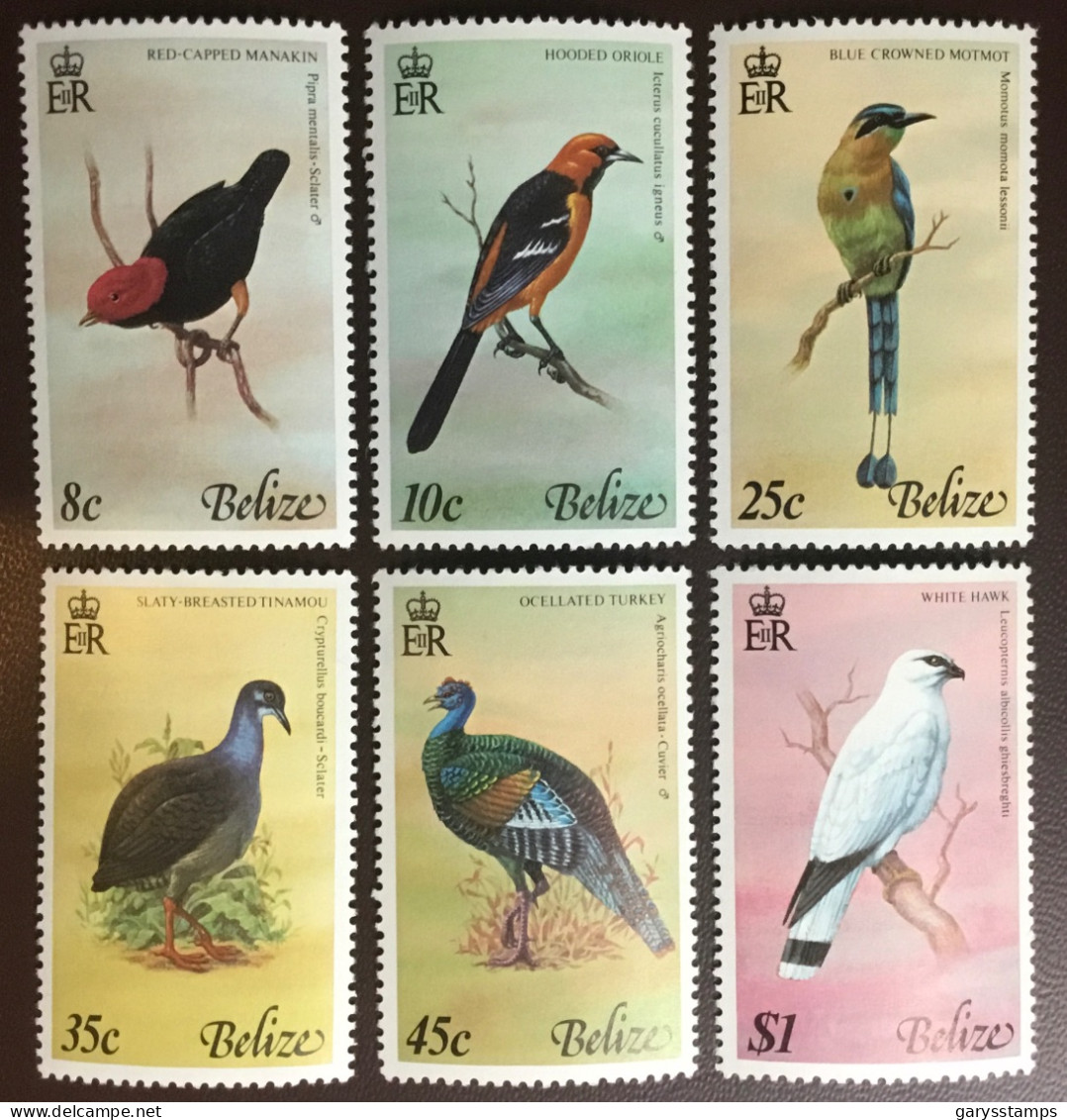 Belize 1977 Birds MNH - Autres & Non Classés