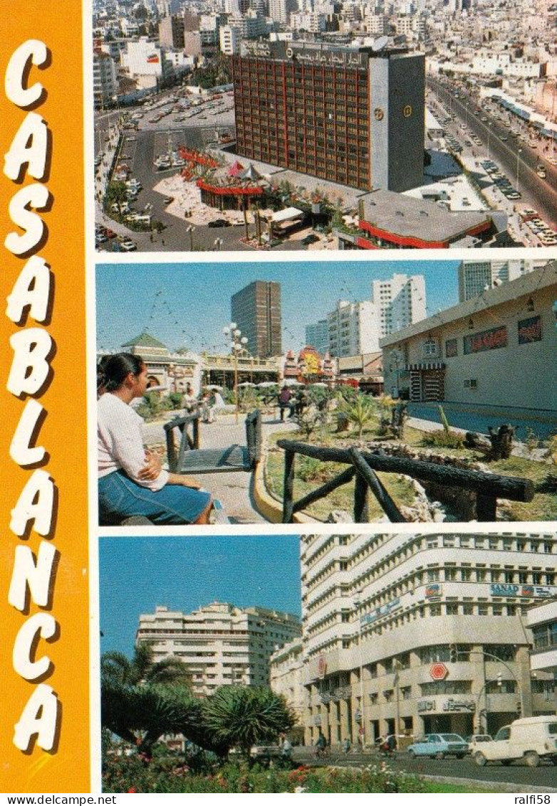 2 AK Marokko * Ansichten Von Casablanca - 2 Mehrbildkarten * - Casablanca