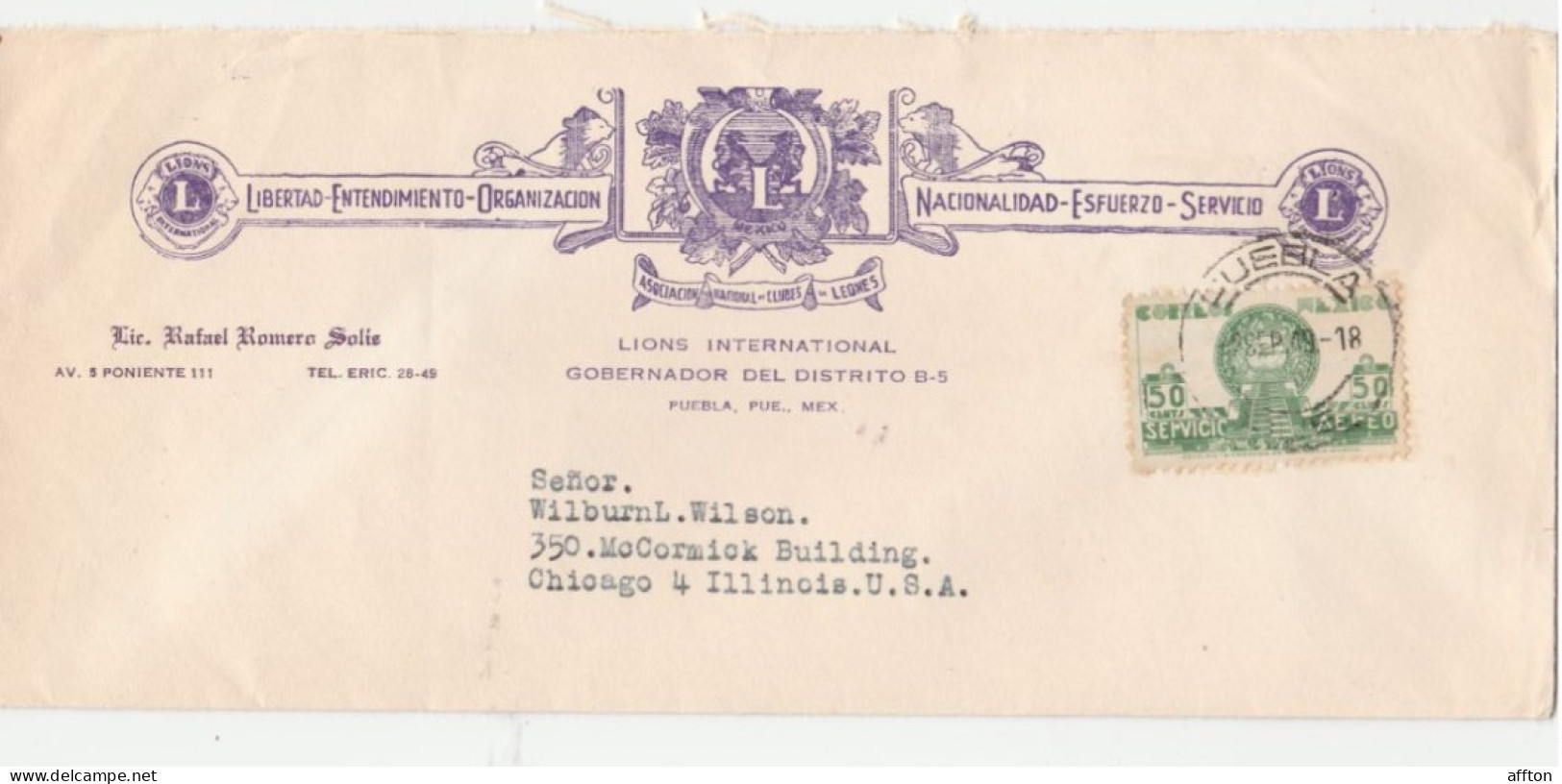 Mexico Old Cover Mailed - Mexiko