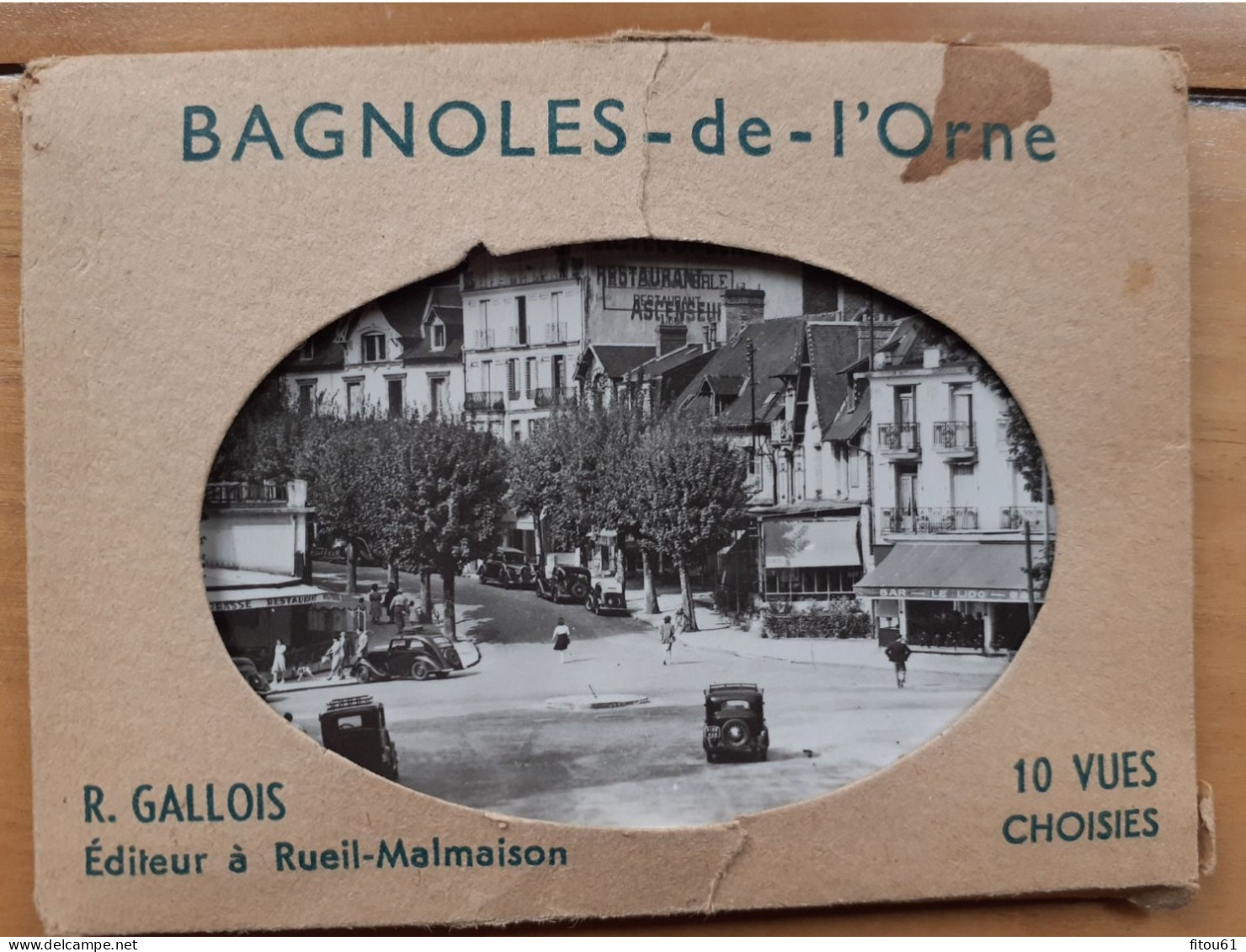 BAGNOLES DE L ORNE  Pochette De 10 Vues  9 X 7  (Inscription Au Dos : Août 1948) - Unclassified