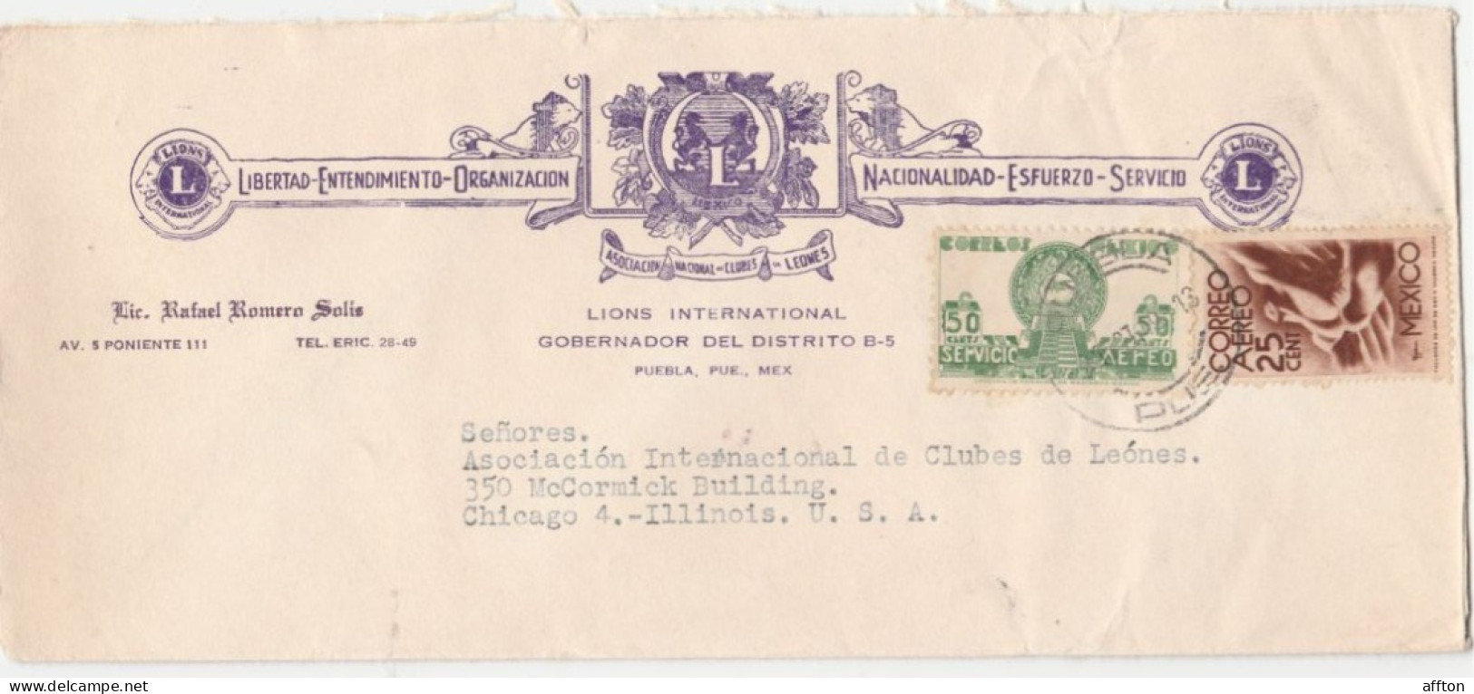 Mexico Old Cover Mailed - Mexique