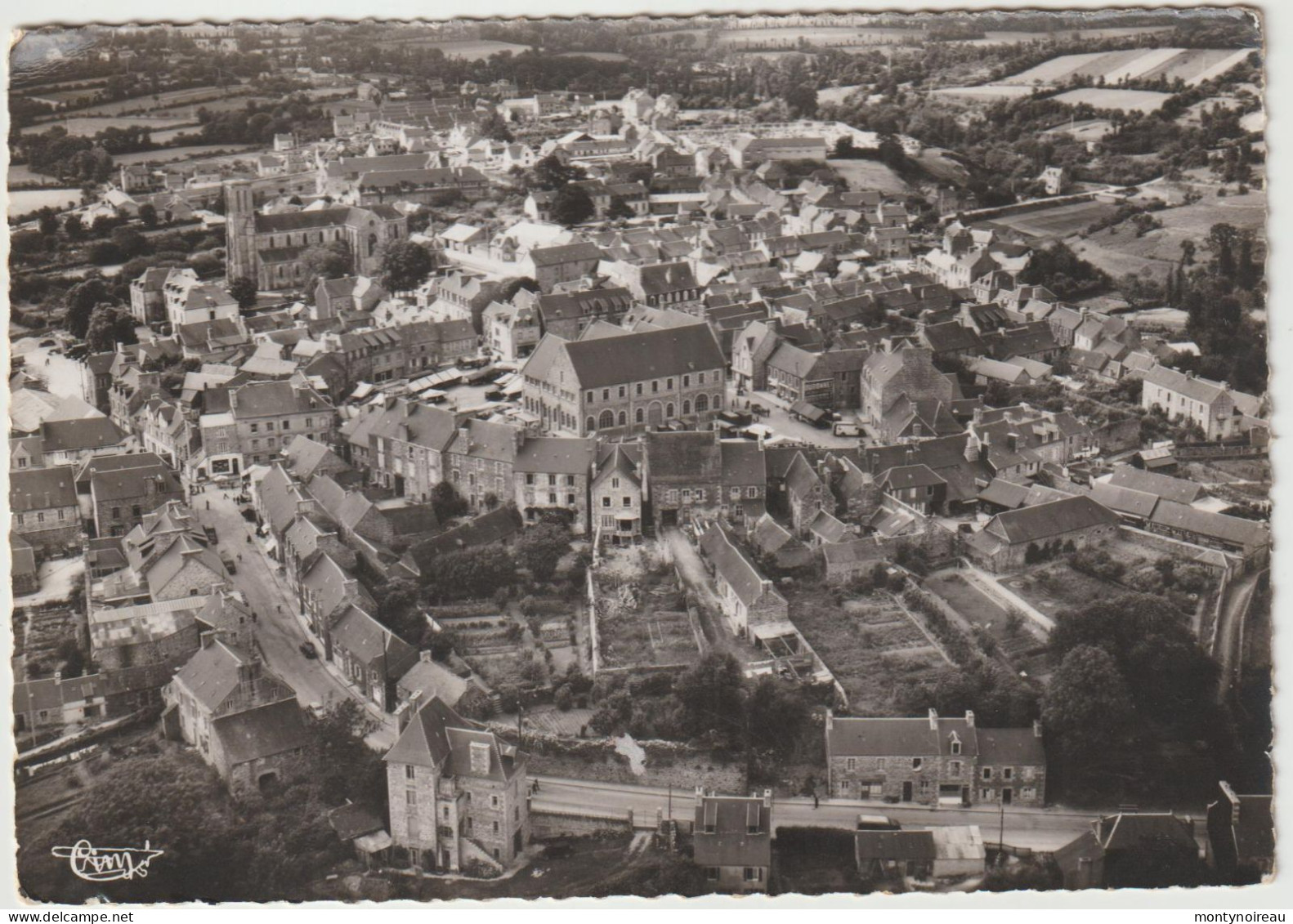 Côtes D ' Armor : CALLAC : Vue  Aérienne - Callac