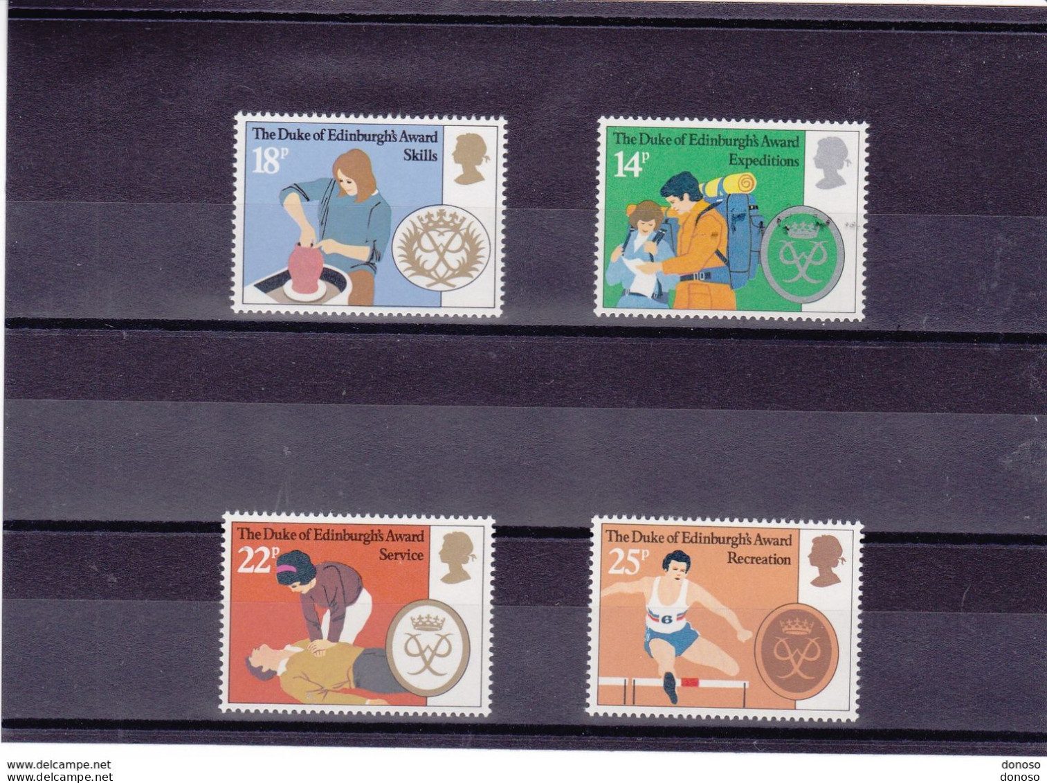 GB 1981 Prix Du Duc D'Edimbourg Yvert 1003-1006, Michel 886-889 NEUF** MNH Cote 4,20 Euros - Ongebruikt