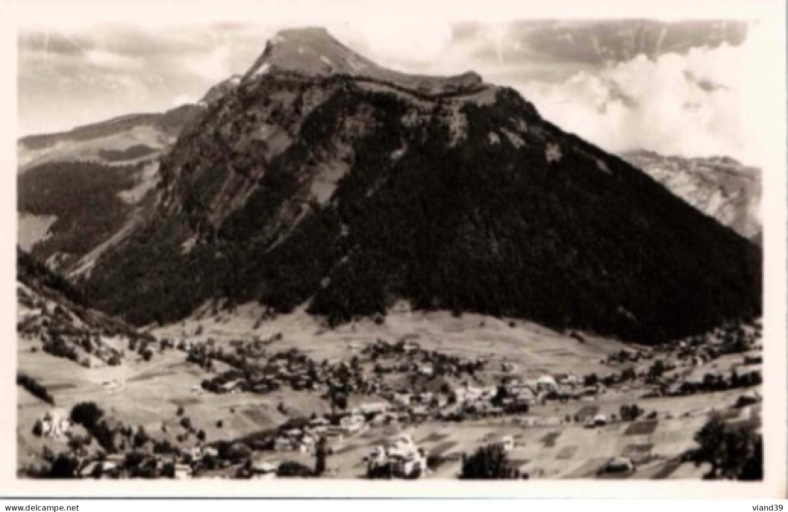 MORZINE. -  Vue Générale., Pointe De Ressachaux.       Non Circulée - Morzine