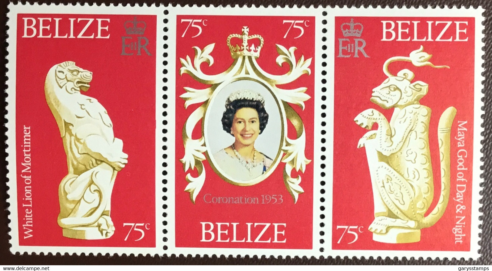 Belize 1978 Coronation Anniversary MNH - Belize (1973-...)