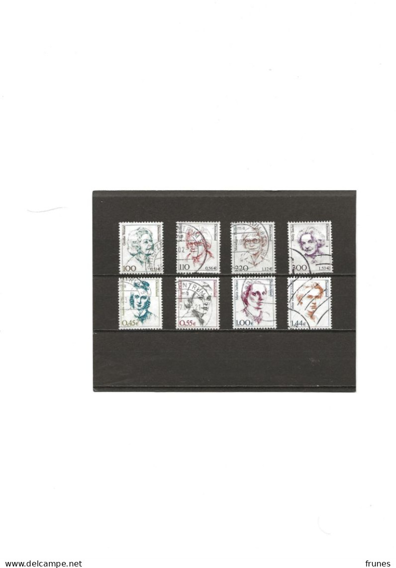 Frauen Der Deutsche Geschichte 2001-2003 Gebraucht - Used Stamps