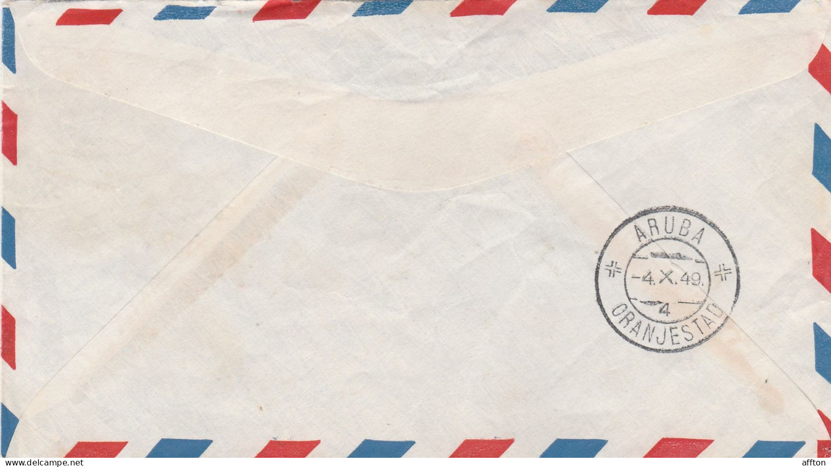 Aruba Curacao Netherlands Antilles Old Cover Mailed - Curaçao, Antilles Neérlandaises, Aruba