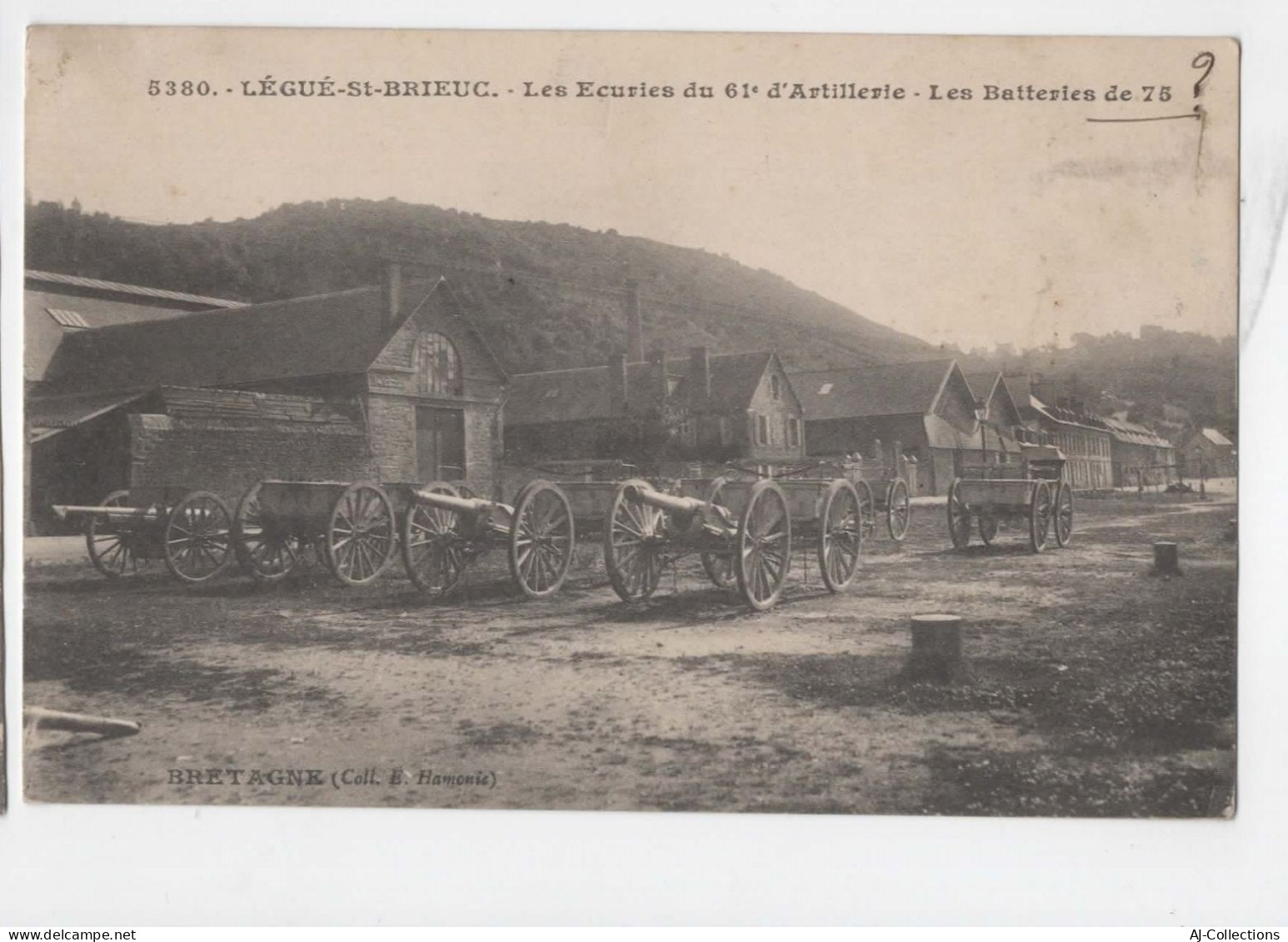 AJC - Légué - St Brieux - Les Ecuries Du 61 E D'artillerie - Les Batteries Du 75 - Saint-Brieuc