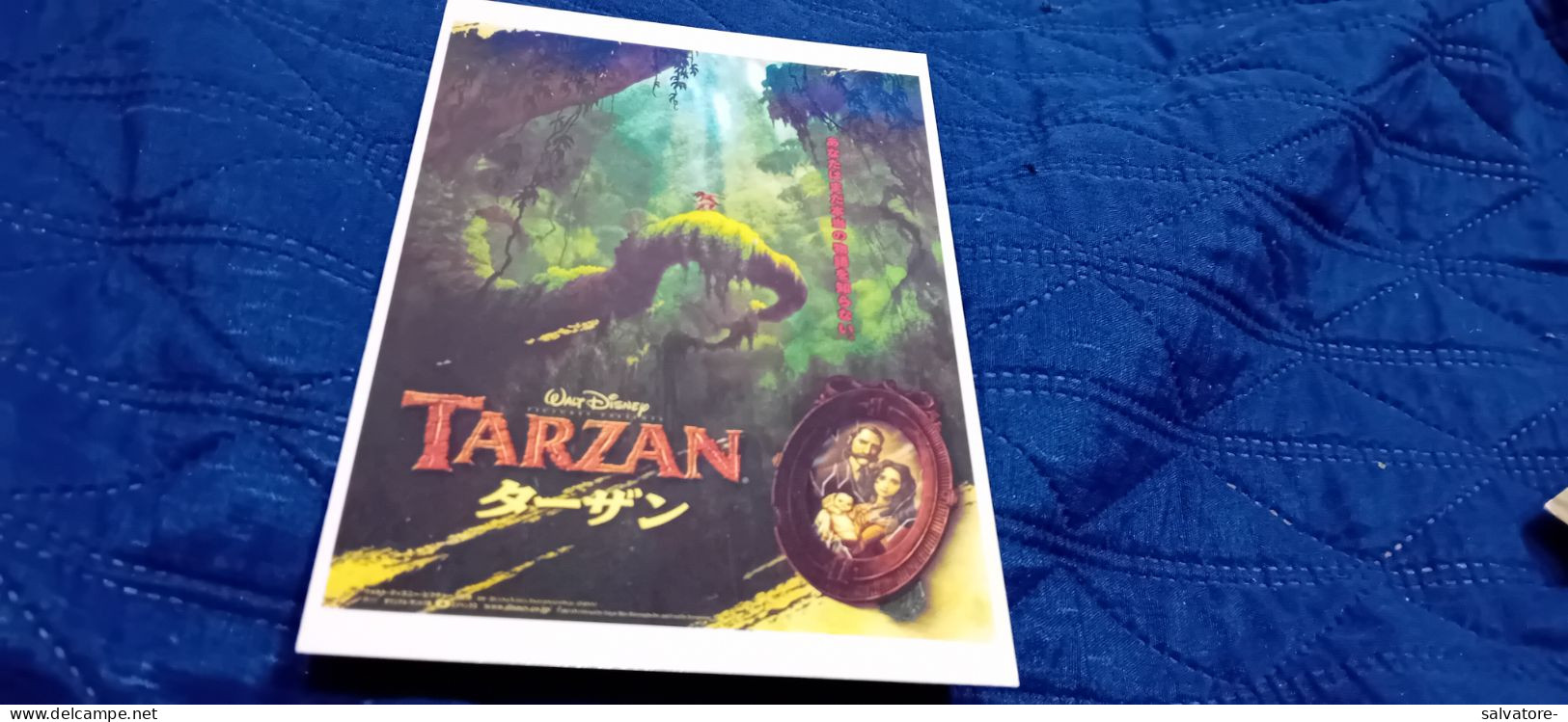 CARTOLINA WALT DISNEY  TARZAN - Fairy Tales, Popular Stories & Legends