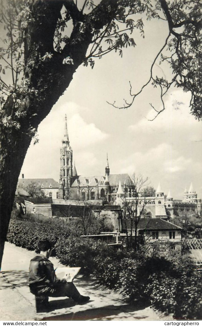 Hungary Budapest Matyas Church & Fishermen's Bastion - Hungary