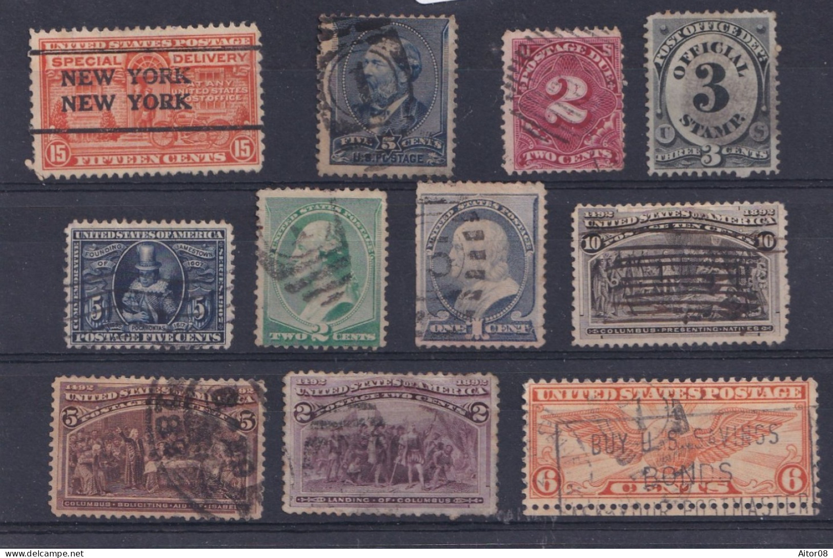 .LOT DE TIMBRES OBLITERES DE 1870/94 FORTE COTE .A VOIR - Used Stamps