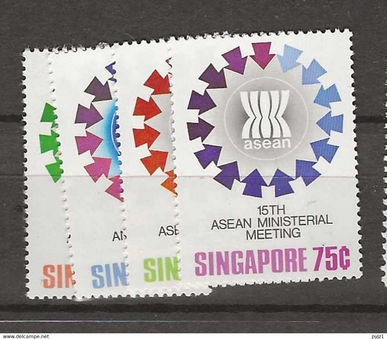 1982 MNH Singapore, Mi 396-99 Postfris** - Singapore (1959-...)