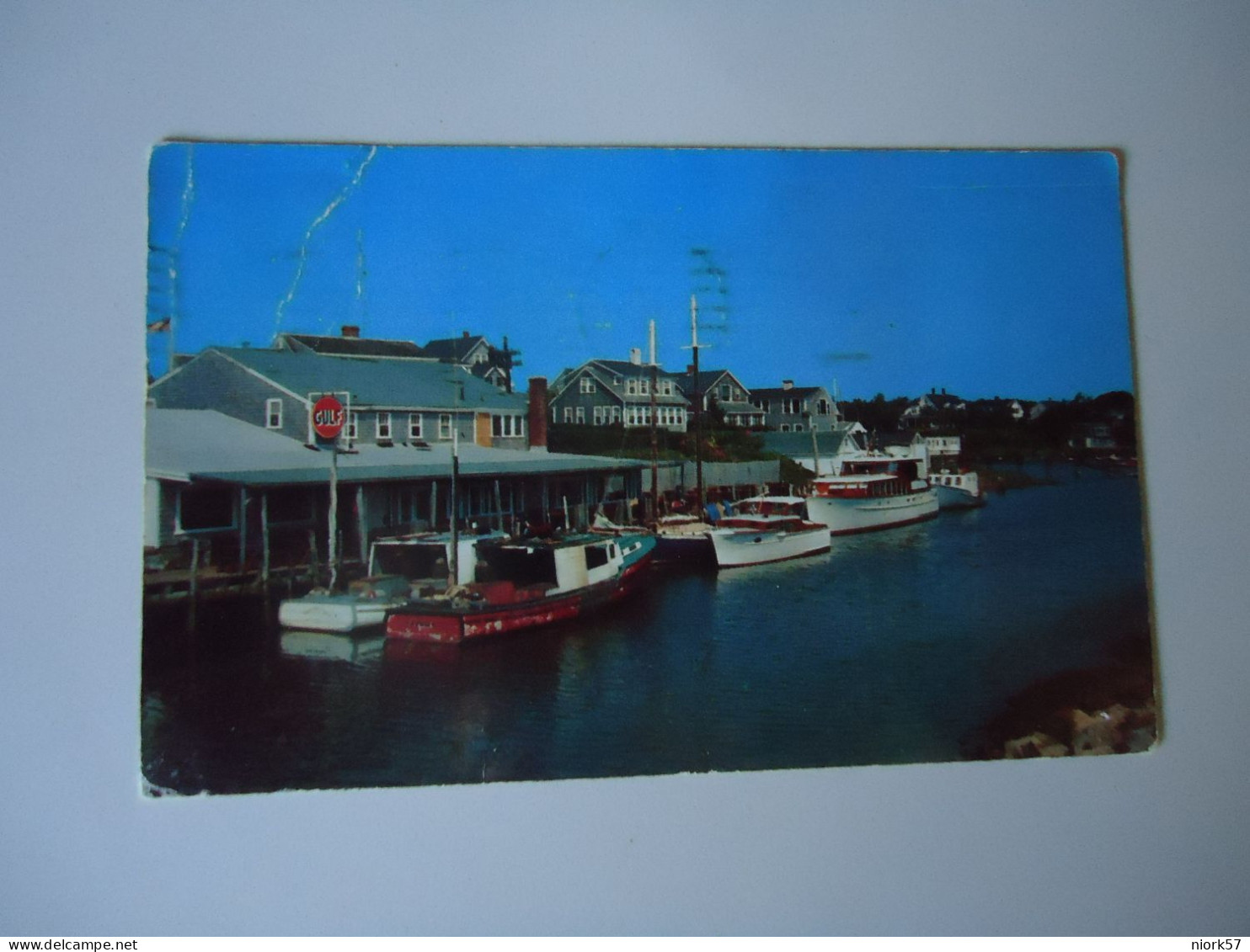 UNITED STATES     POSTCARDS 1957  BOATS CAPE COD MASS   FOR MORE PURCHASES 10% DISCOUNT - Sonstige & Ohne Zuordnung