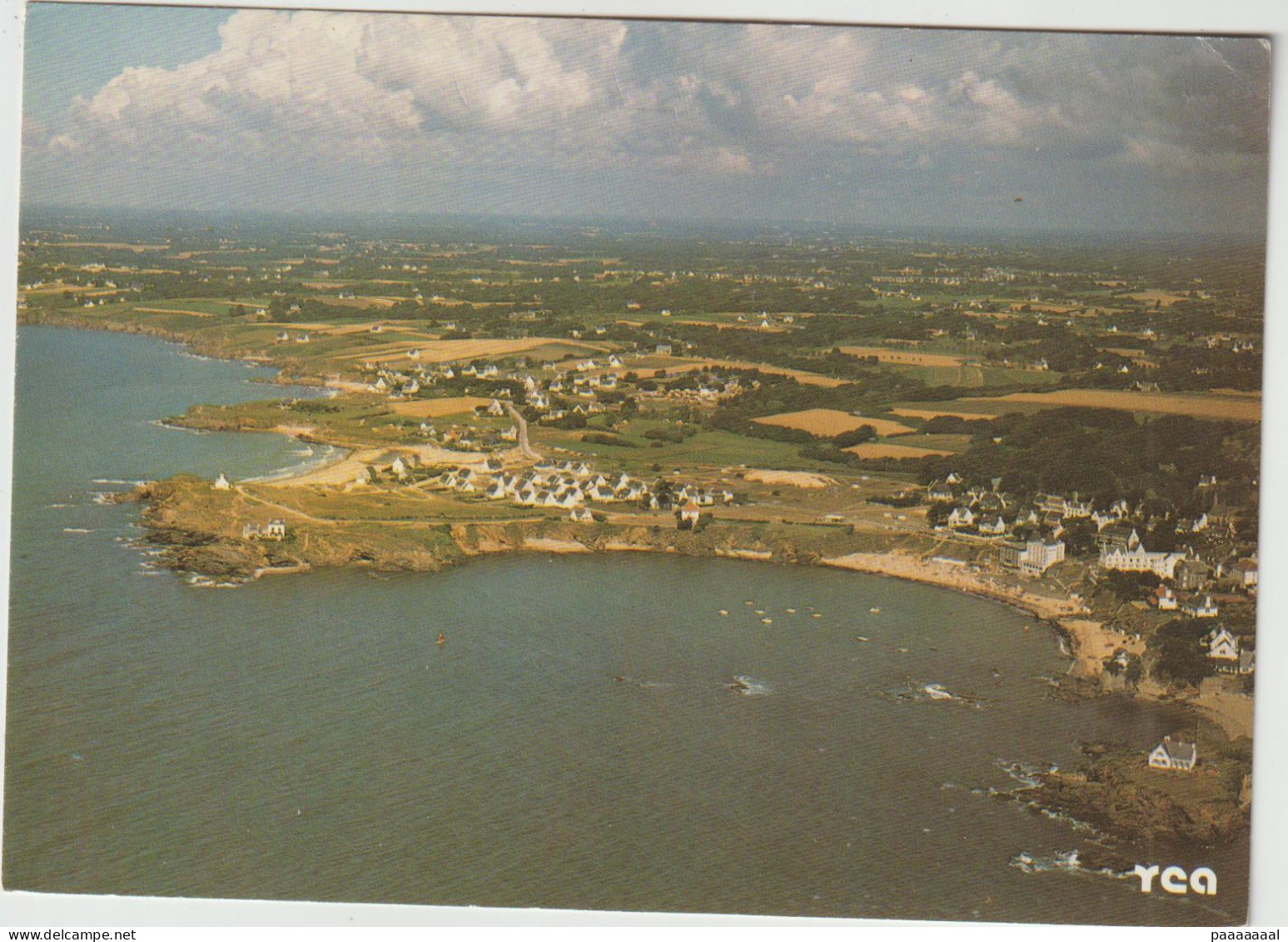 LE POULDU  VUE AERIENNE LES PLAGES - Le Pouldu