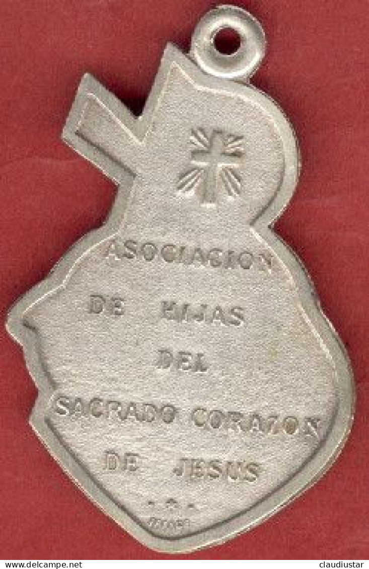 ** MEDAILLE  ASOCIACION  De  HIJAS  DEL  SACRADO  CORAZON  De  JESUS ** - Religión & Esoterismo