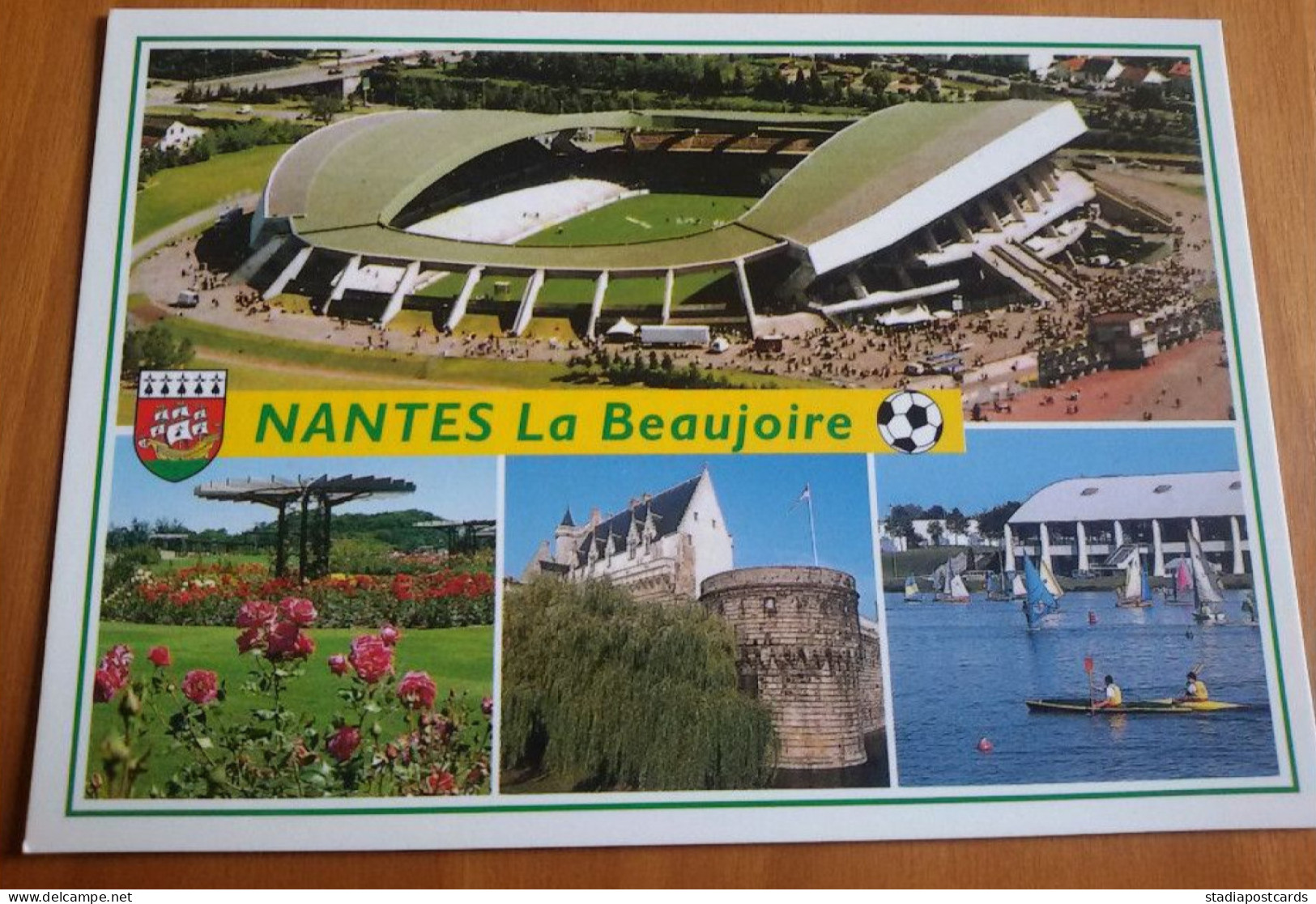 Nantes La Beaujoire Stadium Cartolina Stadio Postcard Stadion AK Carte Postale Stade Estadio - Fussball