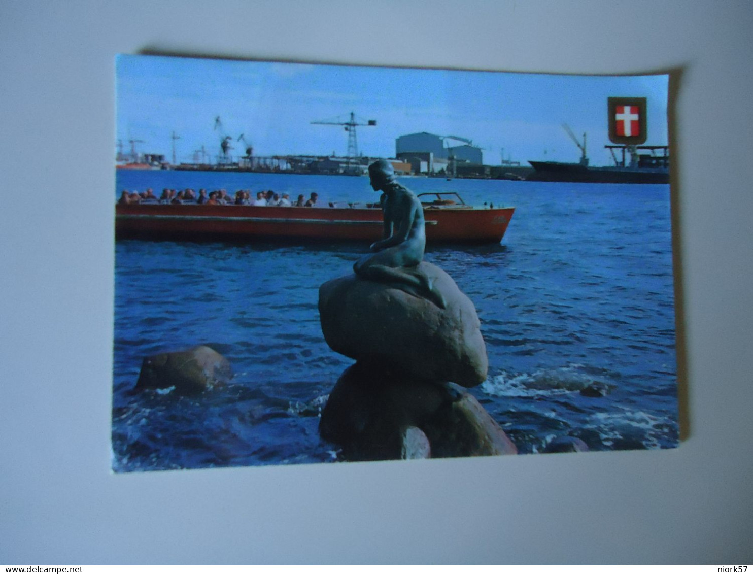 DEMNARK  POSTCARDS 1961  THE LITTLE MERMAID  FOR MORE PURCHASES 10% DISCOUNT - Danemark